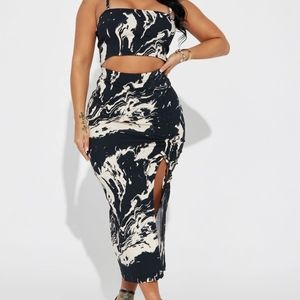 2 piece skirt set